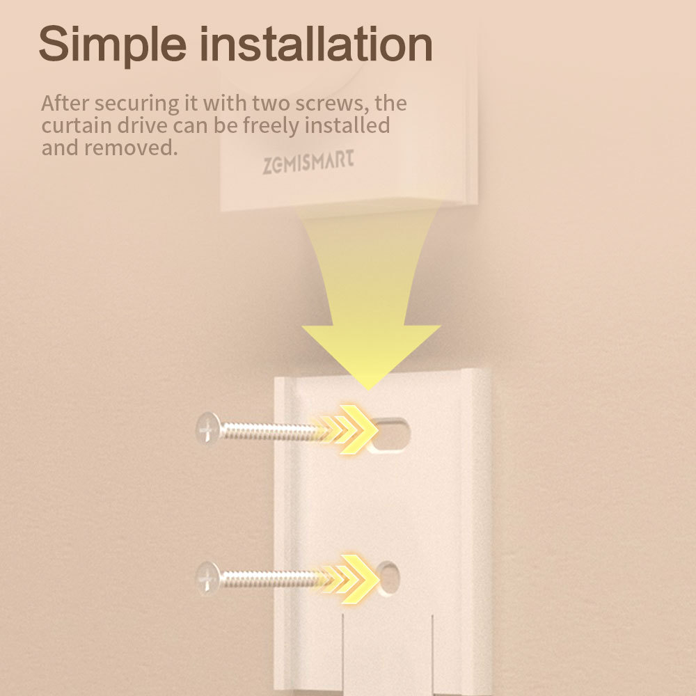 Zemismart Matter over Thread Built-in Battery Blind Driver HomeKit Google Home App Siri Control