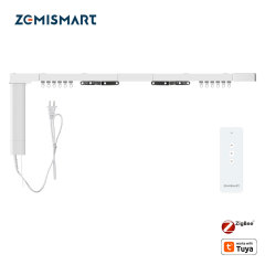 Zemismart Zigbee Curtain  Motor with Track Zigbee 3.0 Electric Smart Curtain works with Tuya Shipped From EU,BR,AU