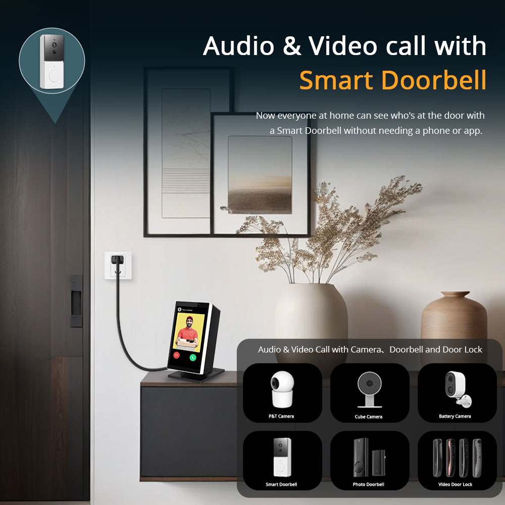 Zemismart 5 inch Smart Home Multi-functional Touch Screen come