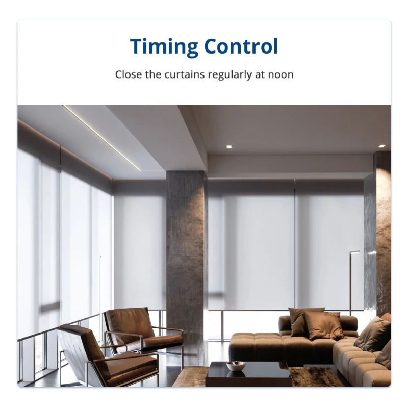 Zemismart WiFi 2N Roller Shade Blinds Motor Smart Electric Curtain Motor for 37 38mm Tube works with Tuya Alexa Google Assistant Voice Control