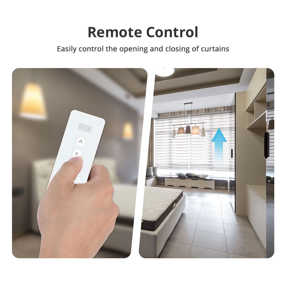 Zemismart Zigbee 2N Smart Roller Shade Blinds Motor for 38mm Tube works with Tuya Smart Life App Alexa Google Assistant Voice Control