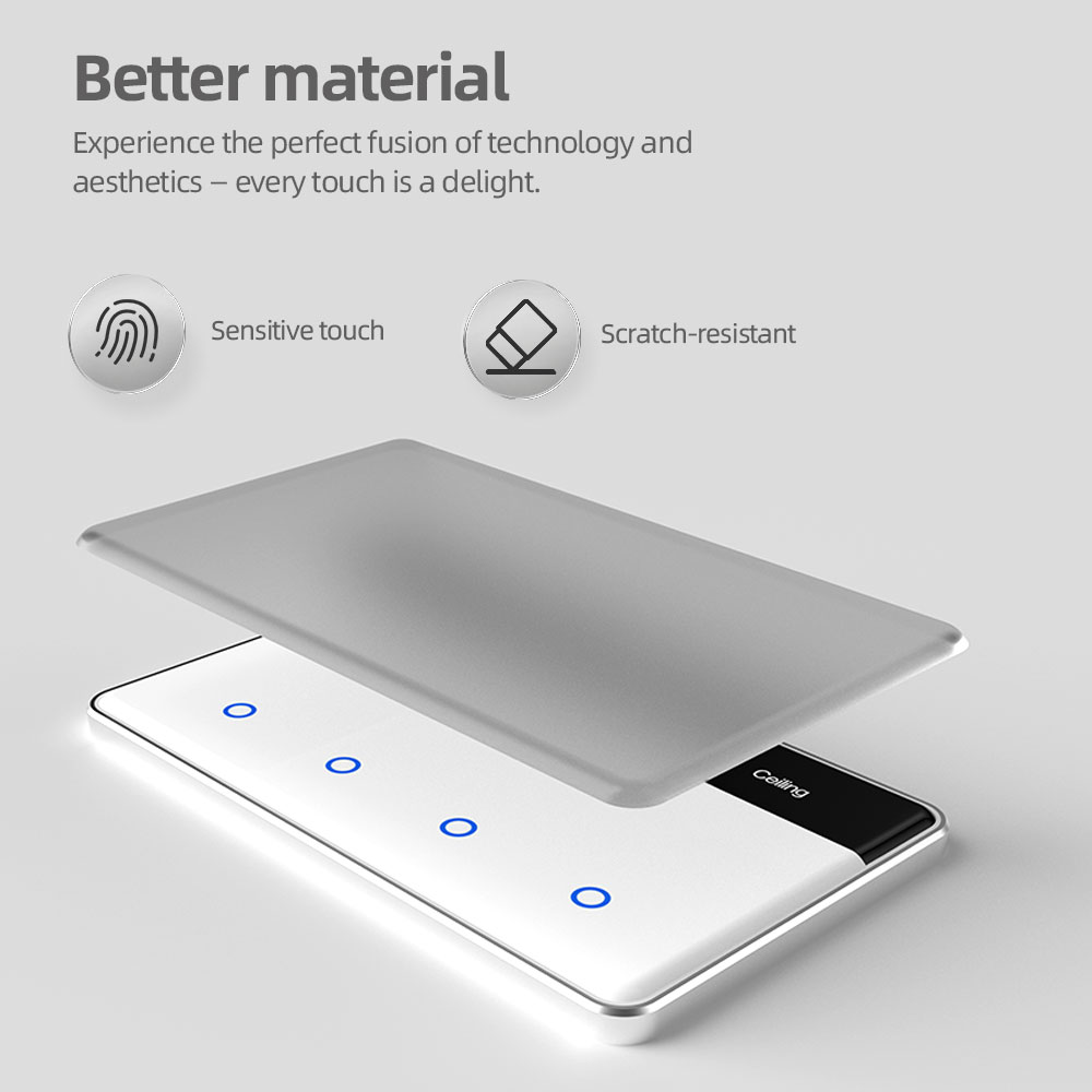 Zemismart DIY Name Switch Horizontal Standard works with