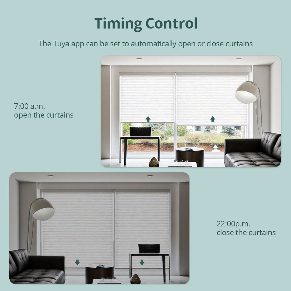 badmamajamaページ Zemismart Tuya Zigbee Rechargable Motorized Electric Blind