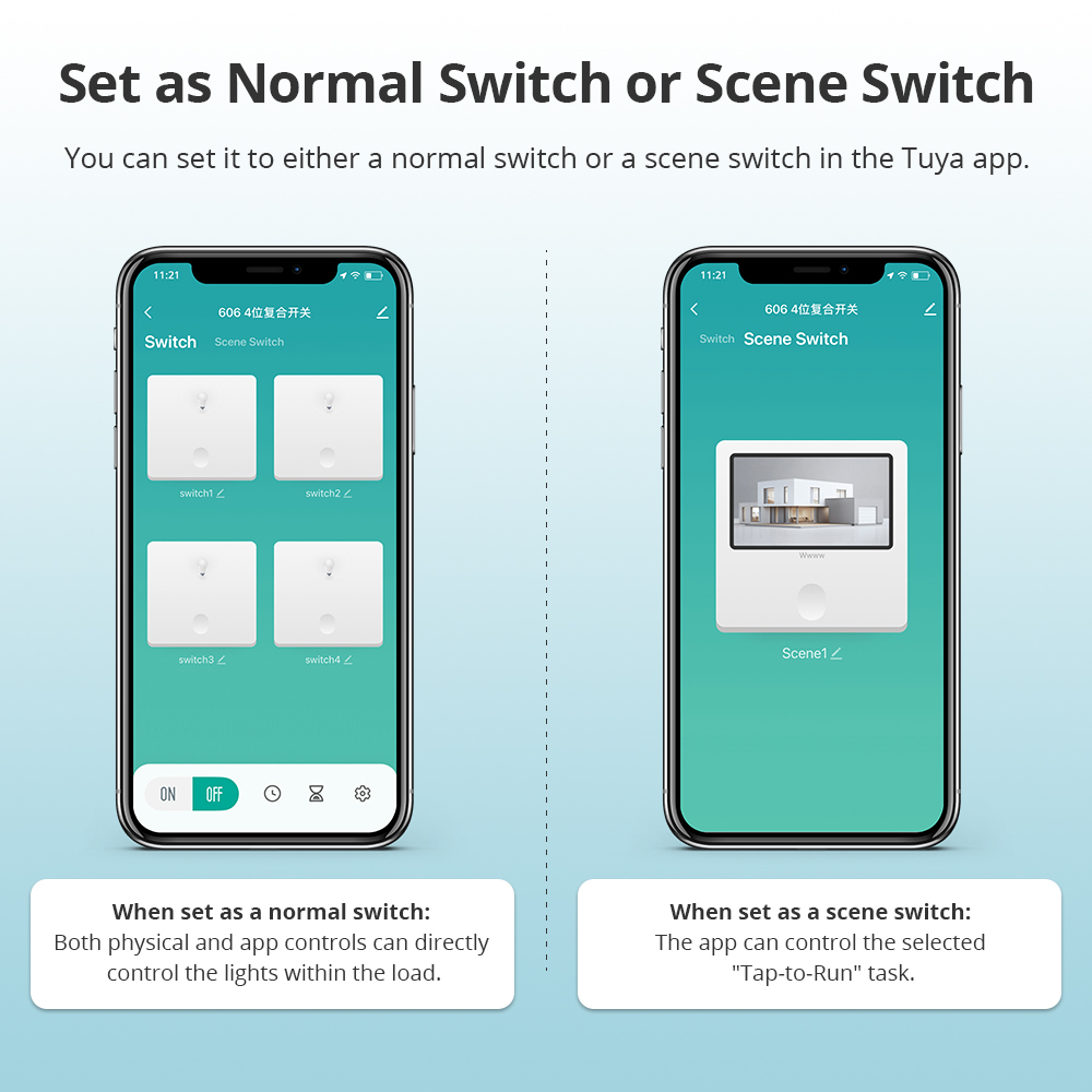 Zemismart Tuya Zigbee Neutral Push Switch Wall Light Switches 1 2 3 4 Gangs White Black Interruptor Alexa Google Home Smartthings Control Anatel KC