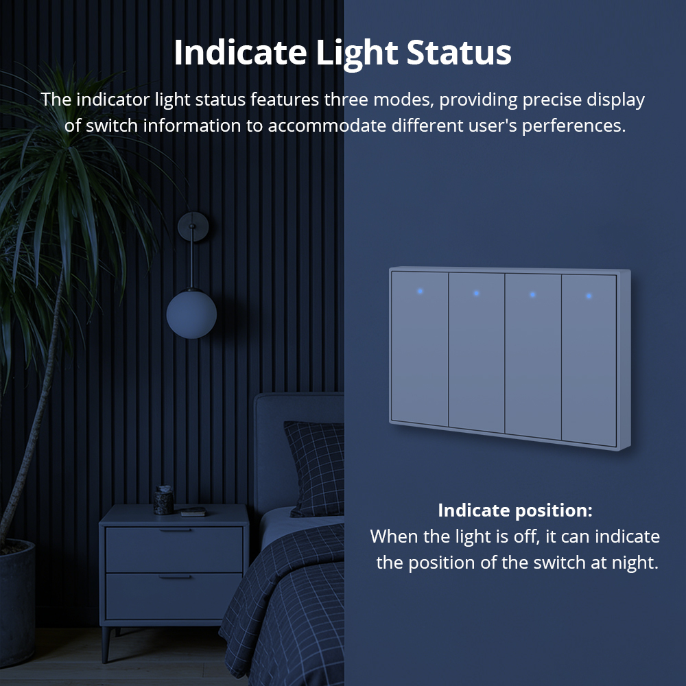 Zemismart Tuya Zigbee Neutral Push Switch Wall Light Switches 1 2 3 4 Gangs White Black Interruptor Alexa Google Home Smartthings Control Anatel KC