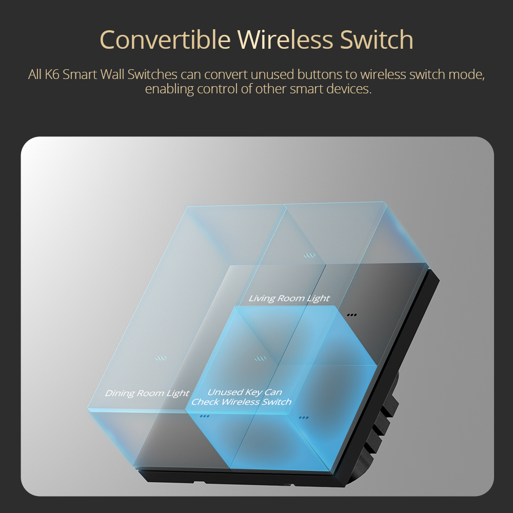 Zemismart Zigbee Neutral Smart Wall Switch Big Button Aluminum Alloy Panel work with Tuya App Voice Timer Control