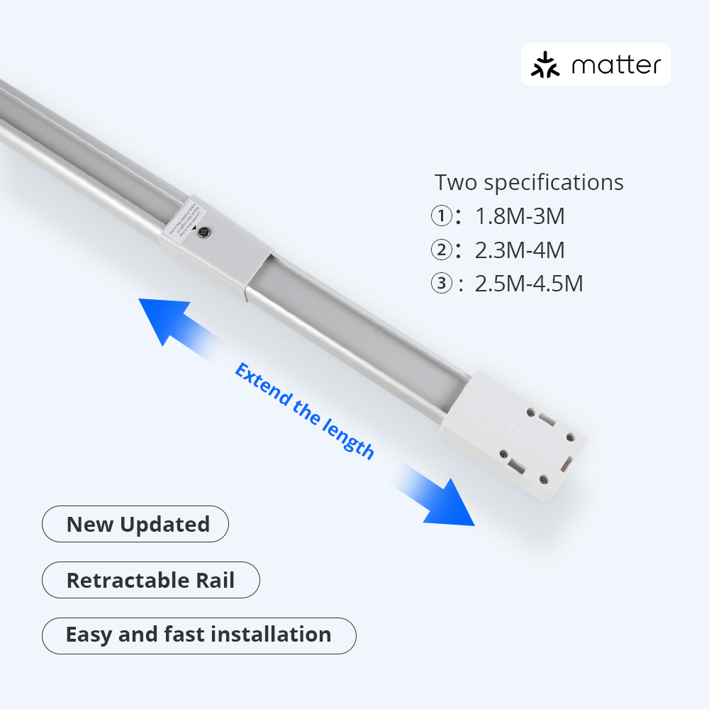 Zemismart Matter Over WiFi Smart Slide Electric Curtain Mini  Motor HomeKit Google Home SmartThings APP Control Smart Home Products