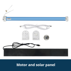 Motor with Solar Panel