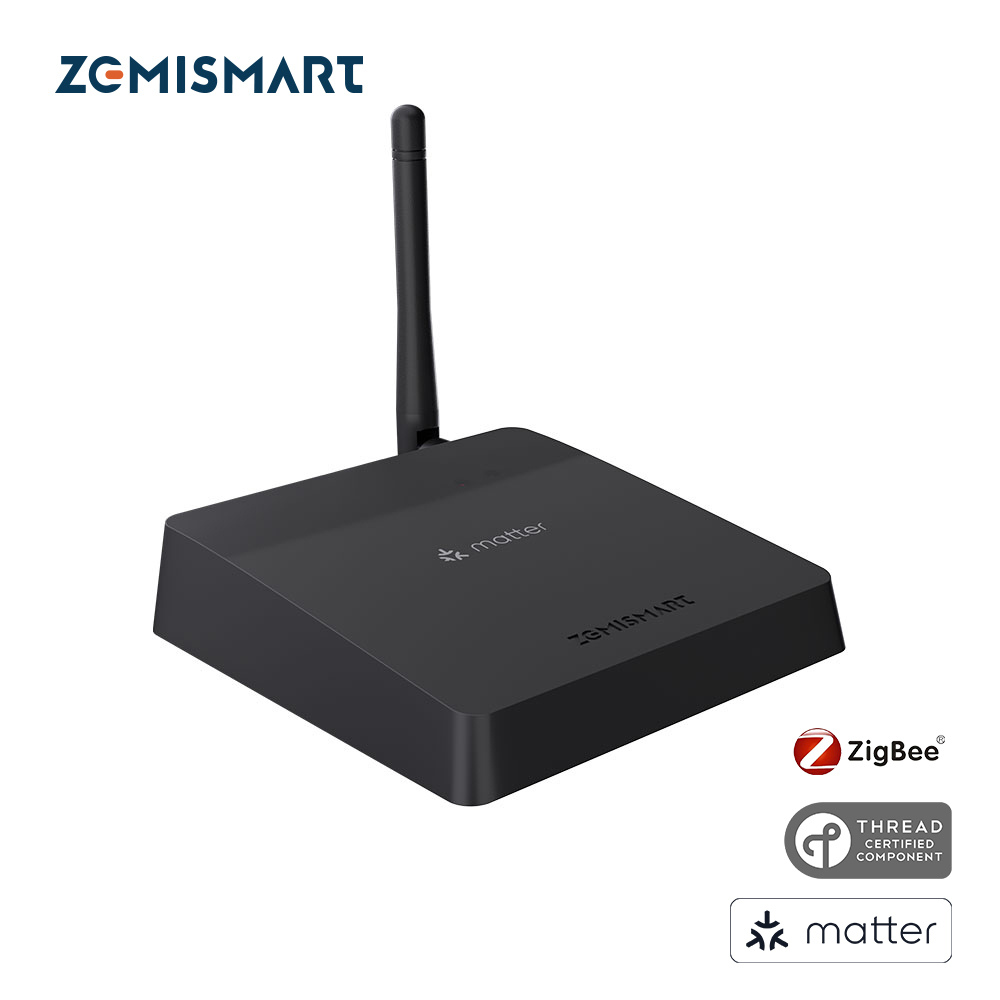 Zemismart Matter Thread Zigbee Hub Built in IR Matter Bridge Integrates with Home Google SmartThings Home Tuya Control