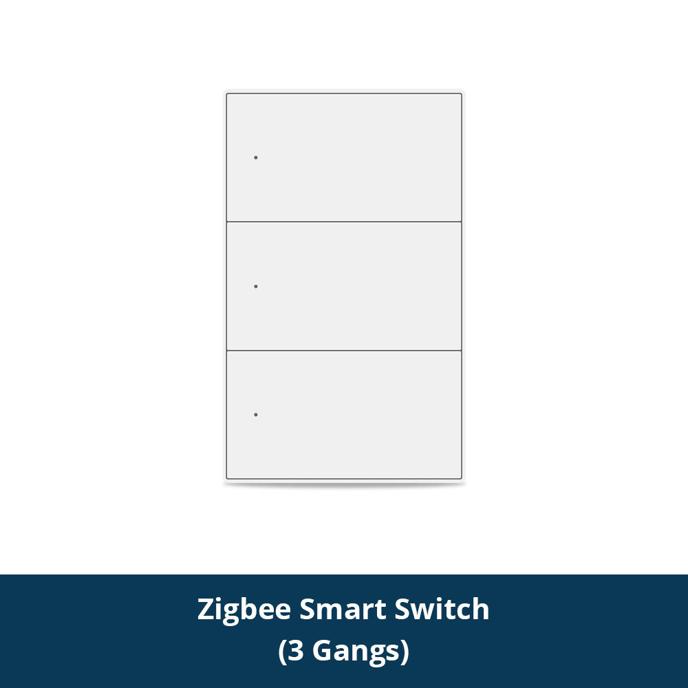 Zemismart Zigbee Neutral Push Switch SAA certification Wall Light Switches 1 2 3 4 Gangs White works with Tuya Interruptor Alexa Google Home Smartthin