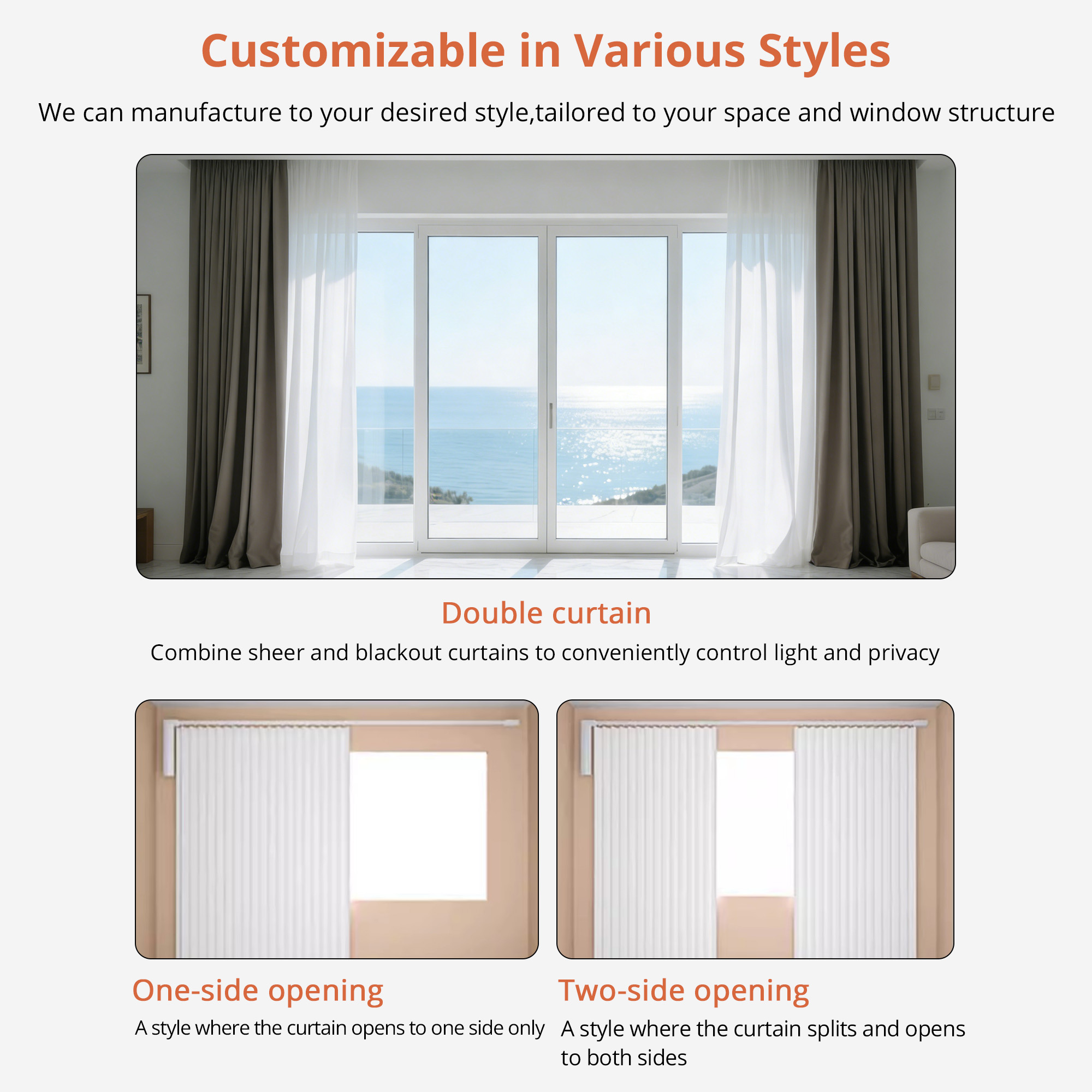 Zemismart MT82 Matter over Thread Smart Curtain Track - HomeKit