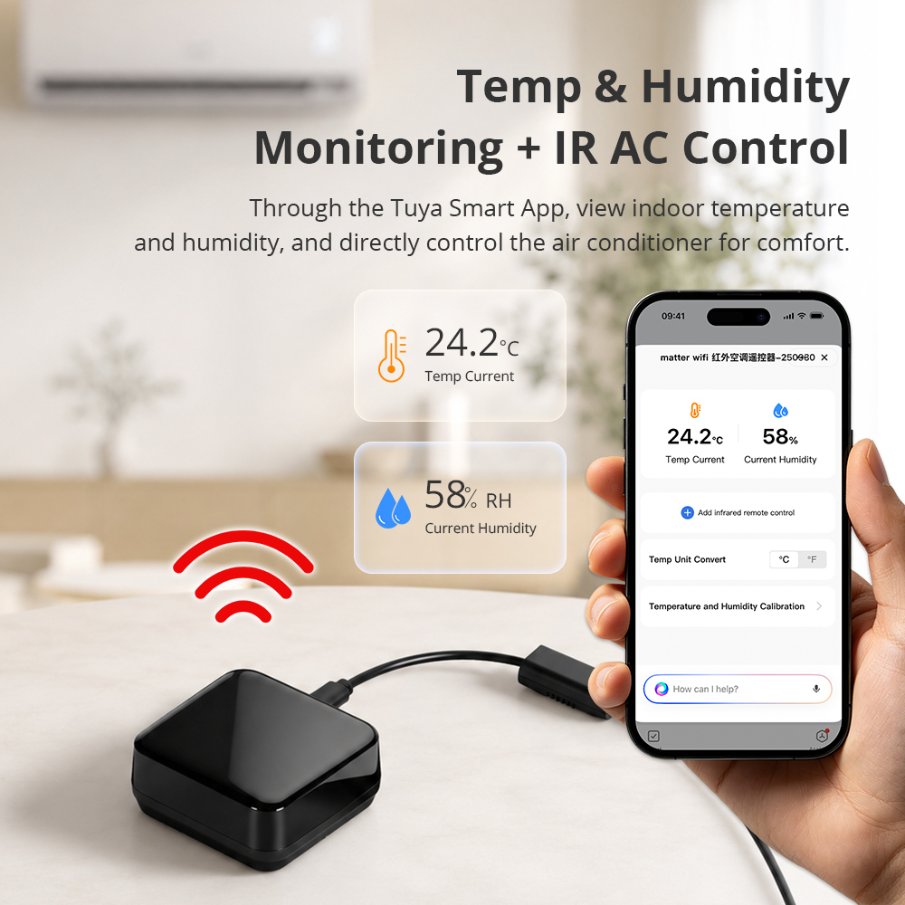 Matter Wifi Temperature&Humidity Sensor