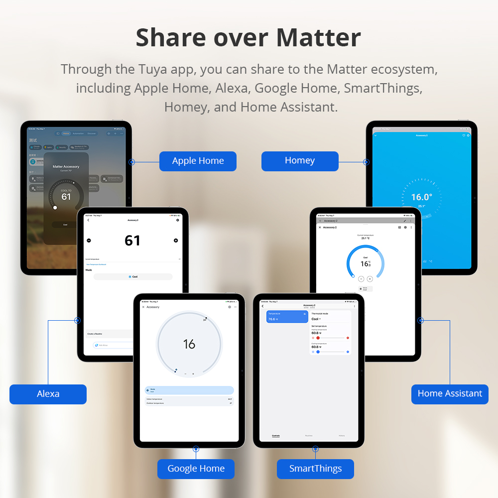 Matter Wifi Temperature&Humidity Sensor