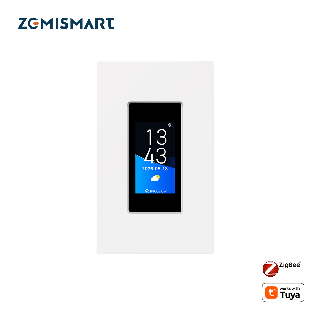 Zigbee touch sceen switch