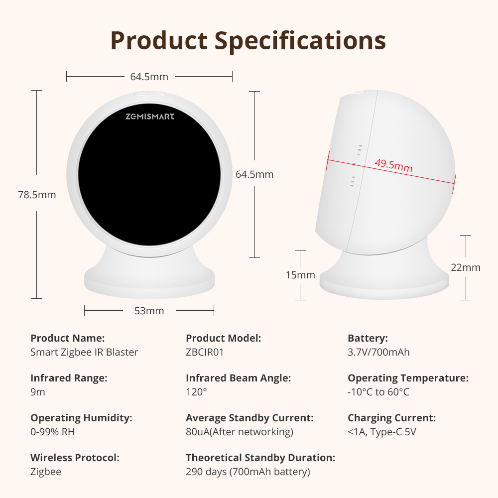 Smart Zigbee IR Blaster