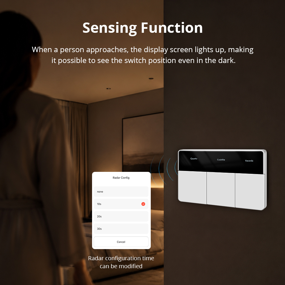 Zigbee Smart screen switch