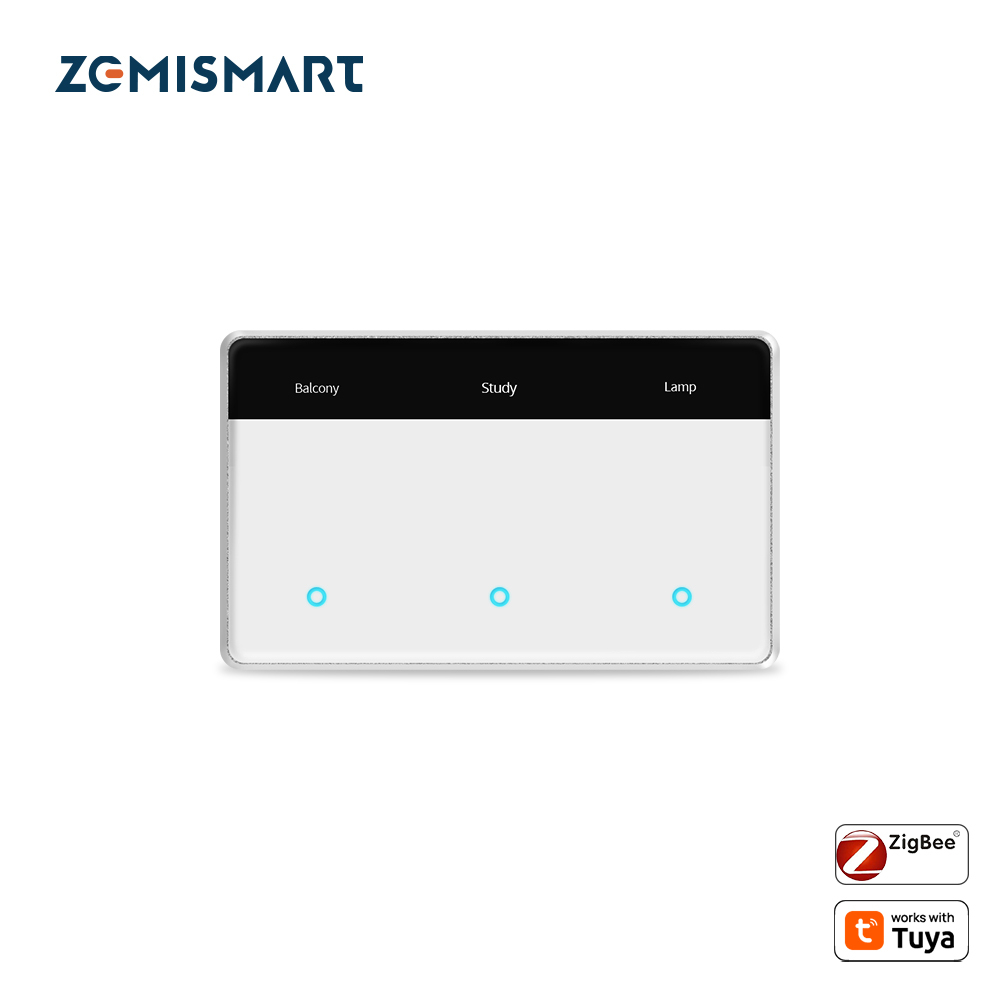 Zigbee smart screen dimmer switch
