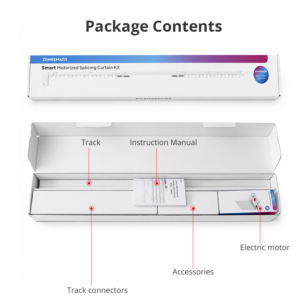Matter thread curtain motor