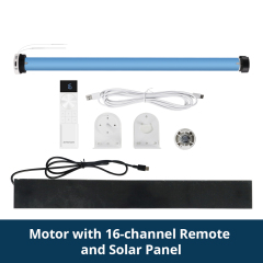 motor remote16 solar panel