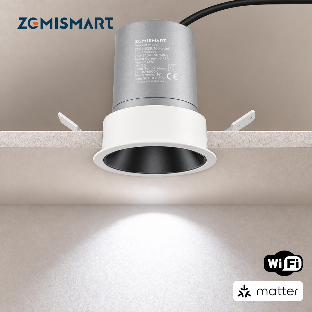 Zemismart matter wifi spotlight