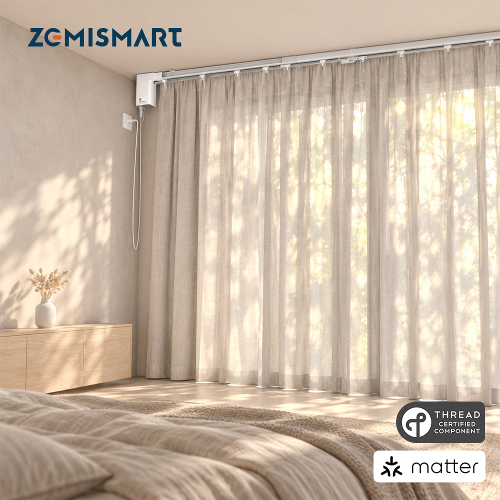 Matter Thread Electric Retractable TRACK