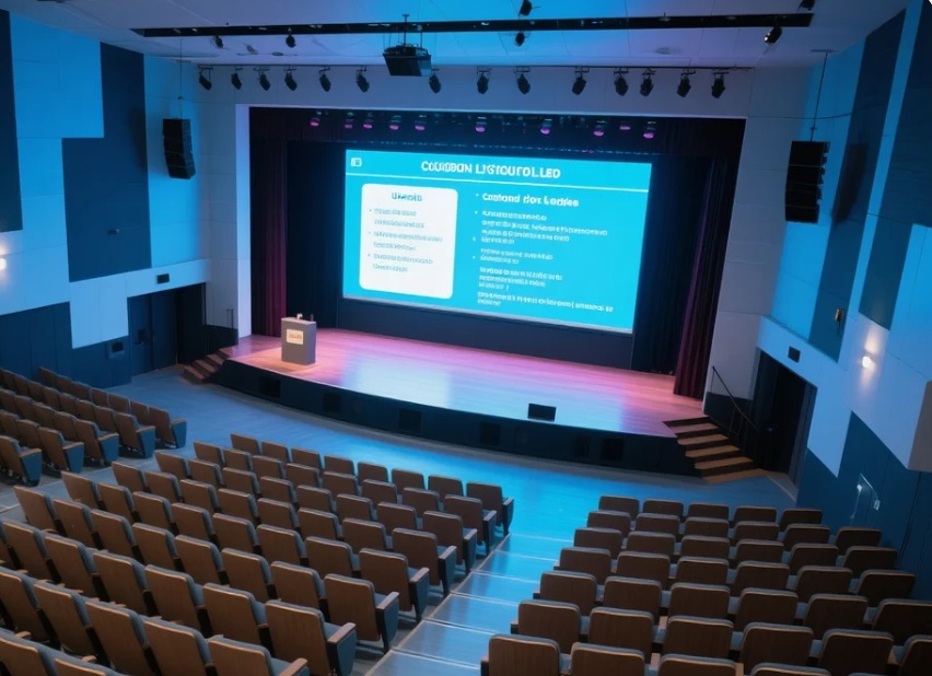 School Auditorium LED Display Solution & Budget Proposal