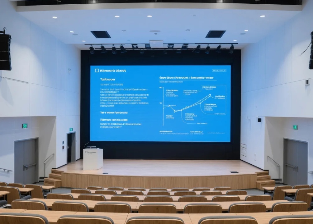 School Auditorium LED Display Solution & Budget Proposal