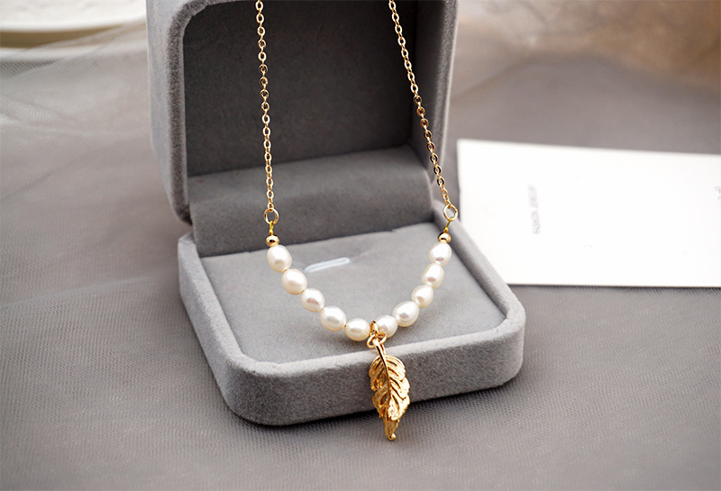 Bohemian Irregular Freshwater Pearl Necklace Accessories Vintage Coin Heart Cross Women's Collarbone Chain Women's Jewelry