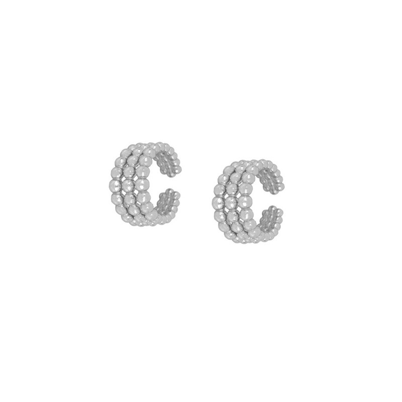 Zircon Earrings Set Ladies Minimalist Ear Bone And Ring Jewelry Accessories