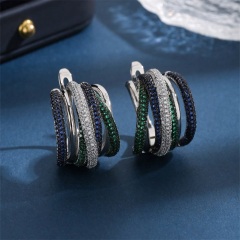 Platinum Blue, Green and White