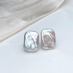 Square Stud Earrings