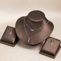 Necklace + Earrings (2-piece Set)
