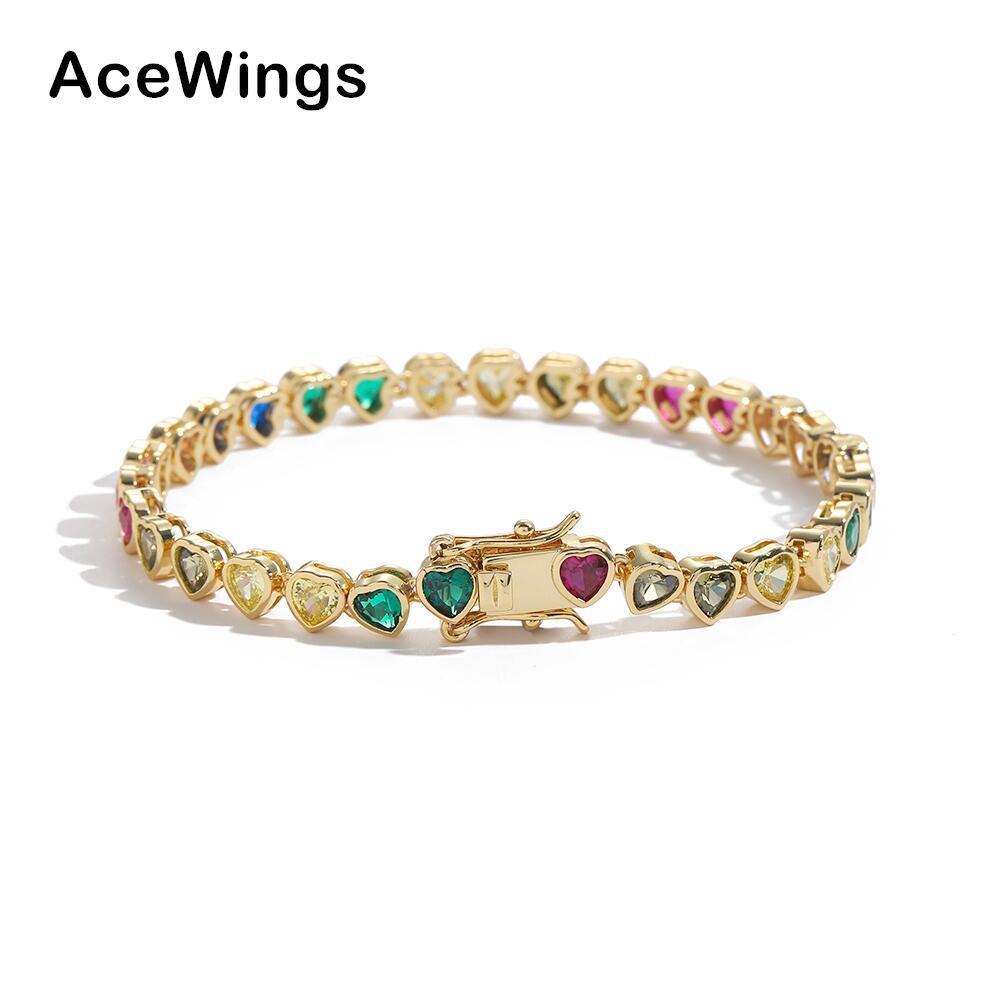 Wholesale Jewelry Vintage Style Classic Style Heart Shape Copper Zircon Bracelets Necklace