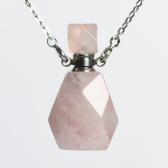 Pink Quartz-Silver