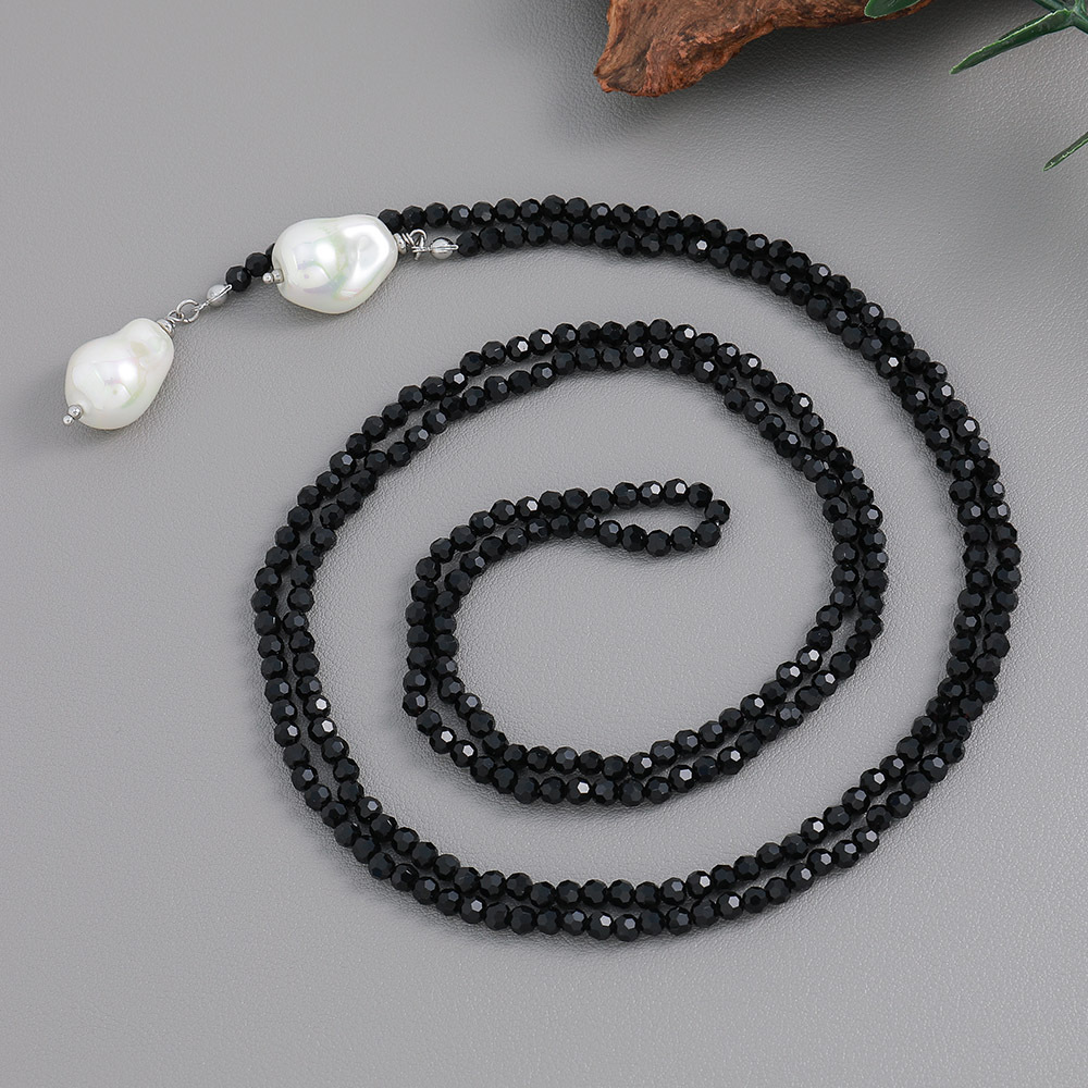 Wholesale Jewelry Casual Simple Style Classic Style Irregular Titanium Steel Sweater Chain