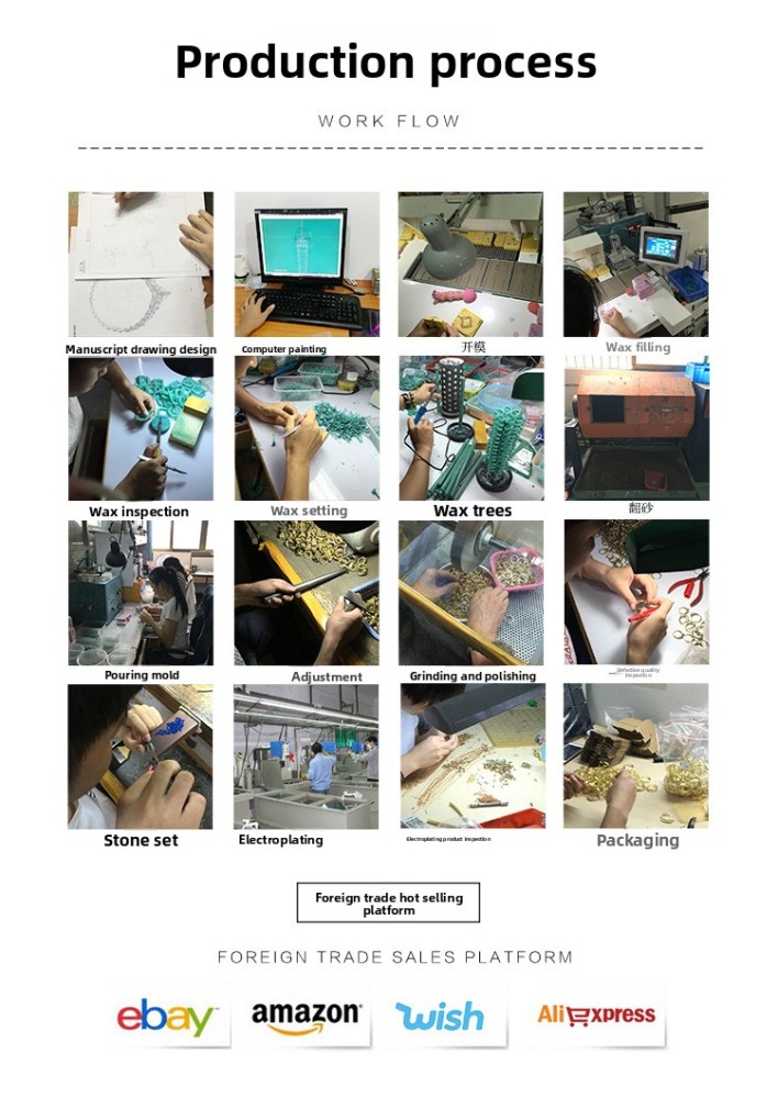 Colorful Resin Pendant Necklace Stainless Steel Chain Layered Women's Jewelry Accessories