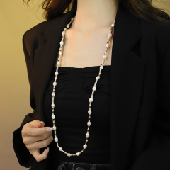 Bamboo Long Necklace