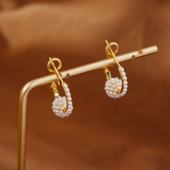 18K Gold 1.5#Beads [925 Silver Needle Plated Needle]