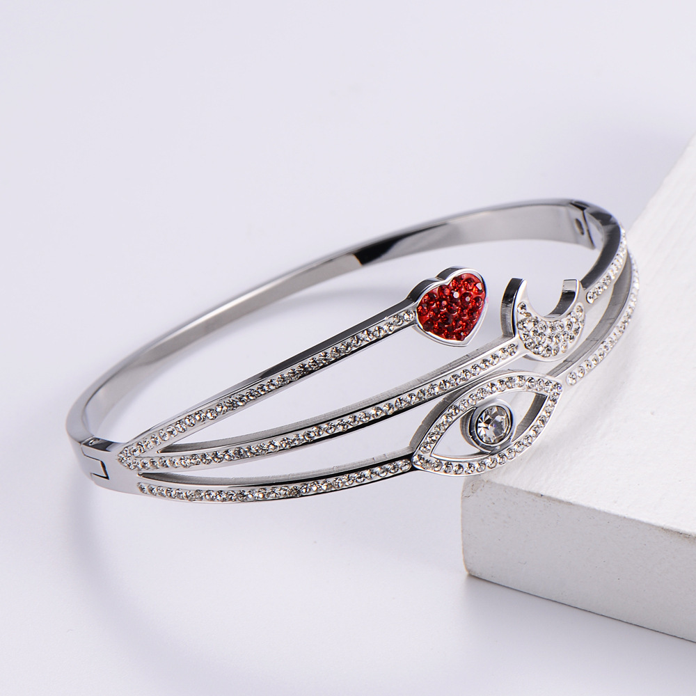 Simple Style Crown Stainless Steel 18K Gold Plated Rose Gold Plated Artificial Rhinestones In Bulk
