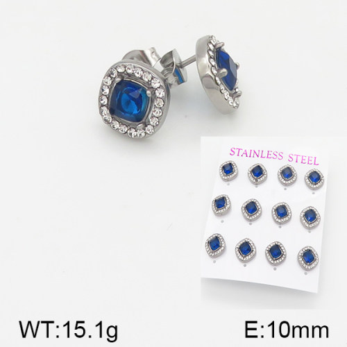 INS New  Fashion Titanium Steel Round Studs Women's 18K Gold Stainless Steel Lovely Element Earrings Earrings Niche Design High Earrings