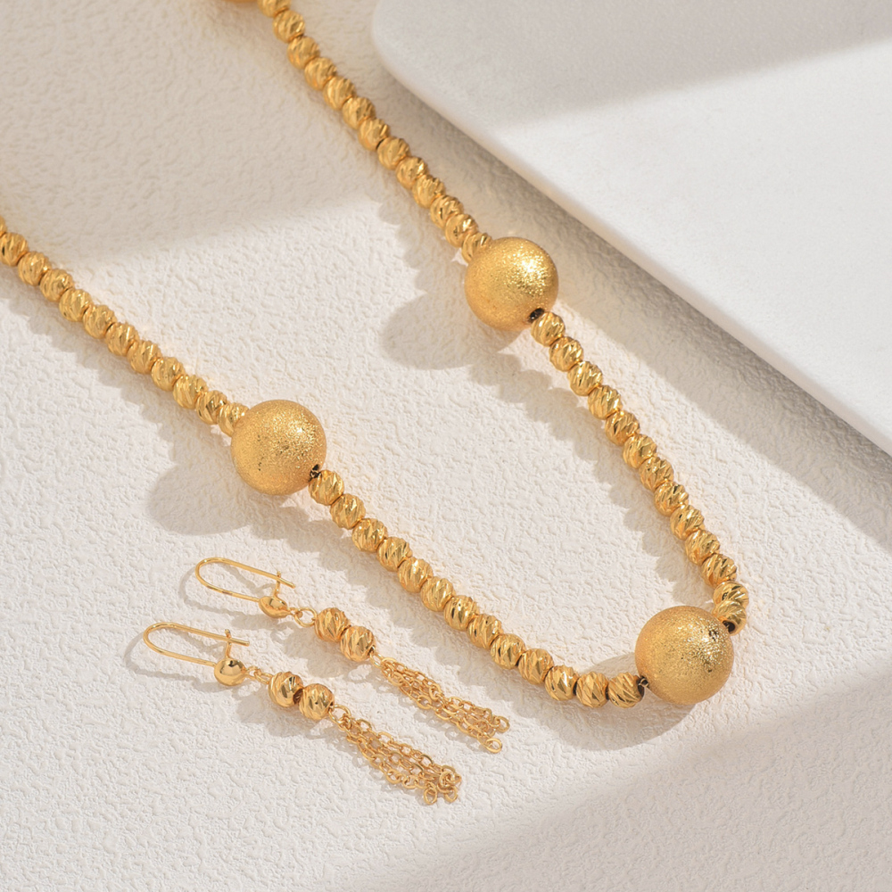 Two-Piece Set 2 Pieces Copper Material Set High-End Fashion Simple Elegant Personality Versatile Exquisite Jewelry Necklace Earrings Set For Women Banquet Party Gathering Accessories