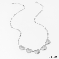 Silver Necklace D1439