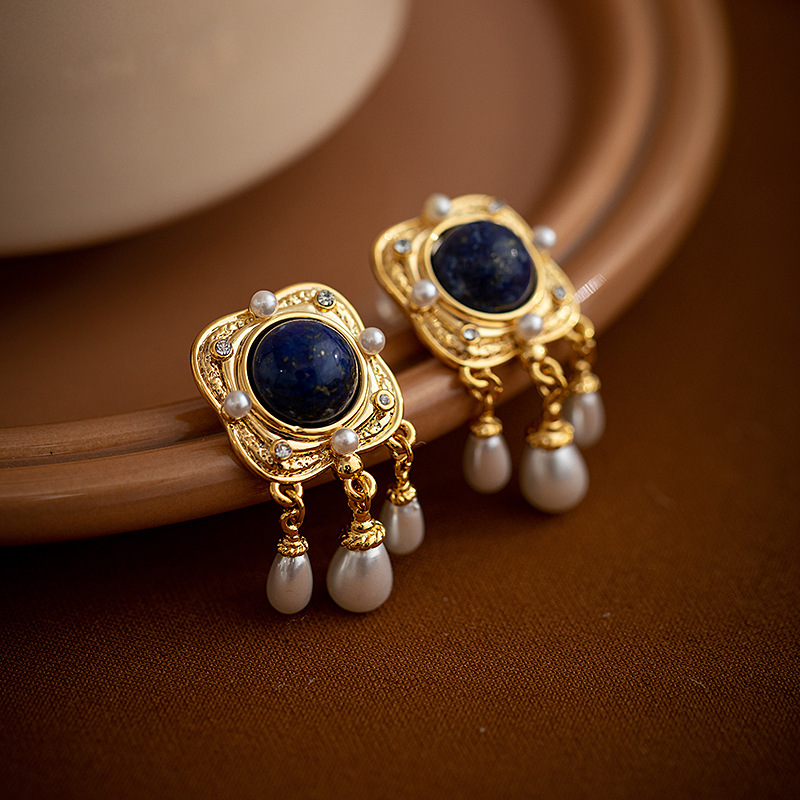 Copper Plating Geometric Zircon