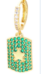 Gold-Green Zirconium