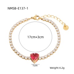 NMSB-E137-1 Golden Red Diamond