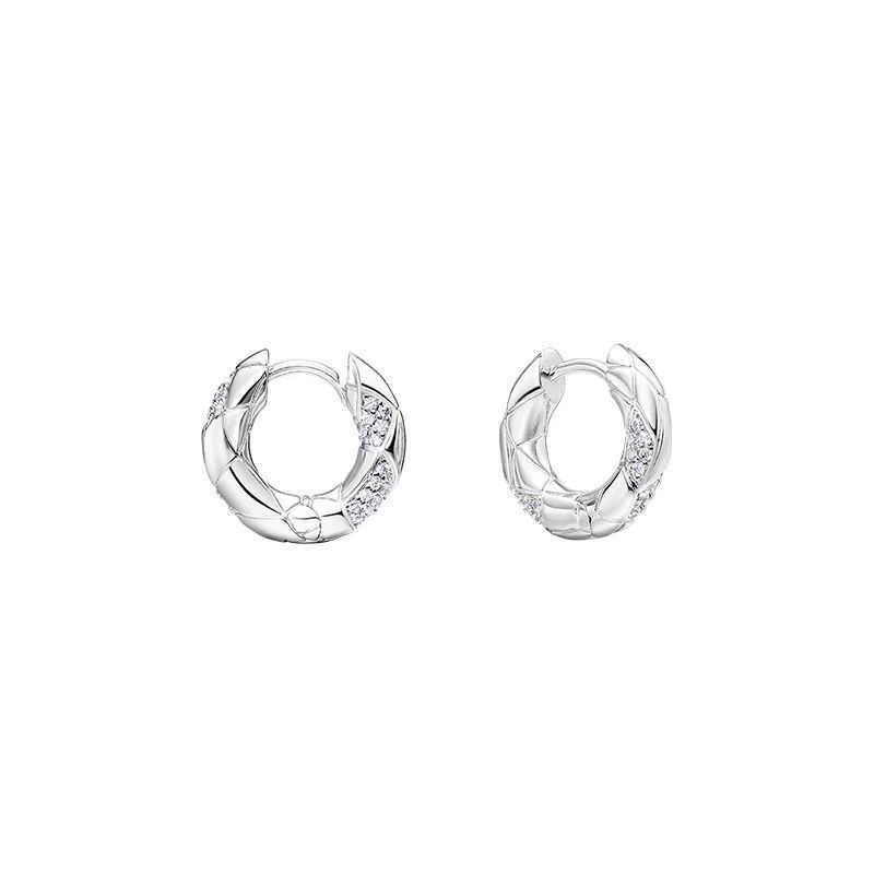 Elegant Snake Charm Small Hoop Earrings Women's Luxury French Style Fashionable Vintage Dangle Earrings Quality Jewelry Accessories