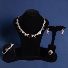 Red Four-Piece Set
