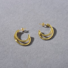 A Pair of Gold Earrings