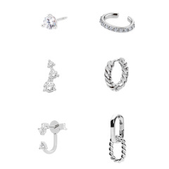 JQH0043-3-154-166-4-329-956-W110- Silver -6PCS