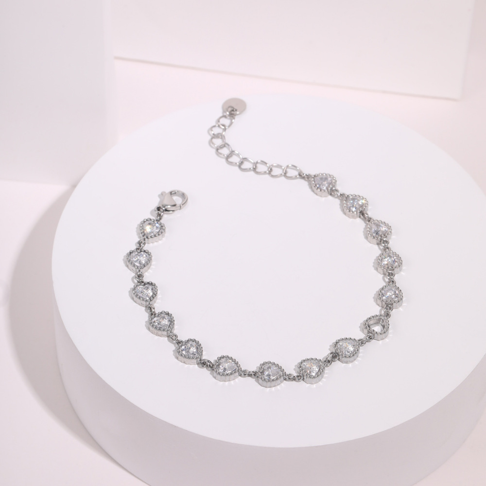 Zircon Series Luxury Stainless Steel Earrings Gold Plated 18K Elegant Geometric Pattern Women's Fashion Jewelry Accessories